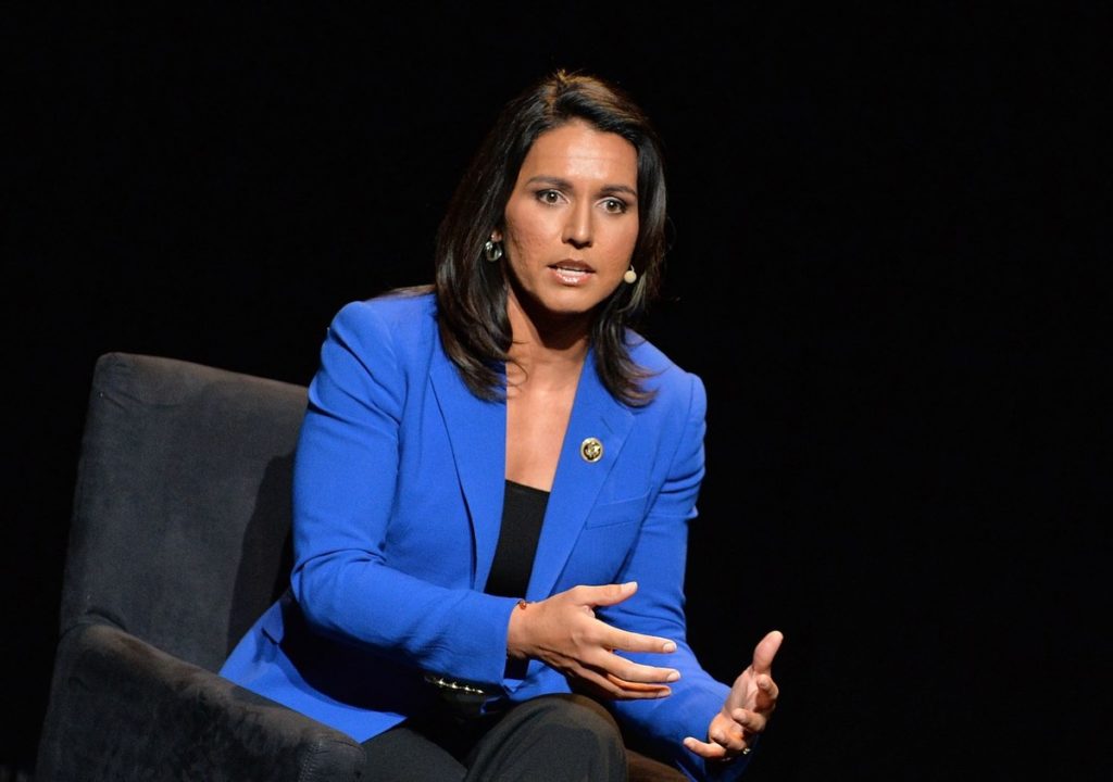 A SPECIAL ANNOUNCEMENT TO SEYFO Center from Congresswoman of the United States of America (D) Tulsi Gabbard who is the Presidential Candidate for 2020