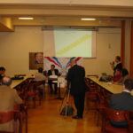 Presentation in Vienna, Austria, 2005.