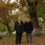 Arsen Mikhaylov and Sabri Atman, Genocide conference, in Yerevan, Armenia, November 27, 2007