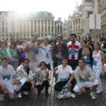 Marathon for the recognition of the Assyrian genocide in Brussels, Belgium, 2009